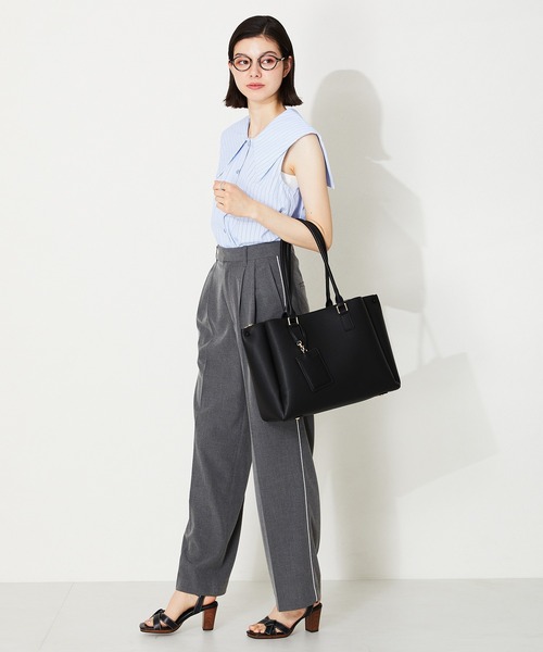 ORiental TRaffic（オリエンタルトラフィック）の「ウッドヒールリボンサンダル/41221（サンダル・レディース・キャメル/ホワイト/ブラック・SS/S/M/L/LL/3L）」の20枚目の写真