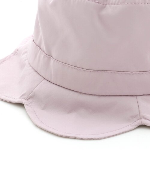 apres les cours(アプレレクール)の「【UVカット】スカラップアウトドアハット(ハット・キッズ・ラベンダー/アイボリー・50/54/58)」の14枚目の写真