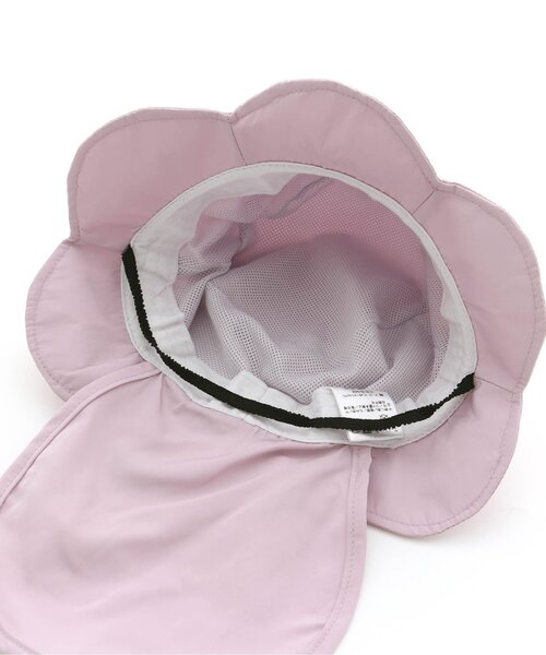 apres les cours(アプレレクール)の「【UVカット】スカラップアウトドアハット(ハット・キッズ・ラベンダー/アイボリー・50/54/58)」の17枚目の写真