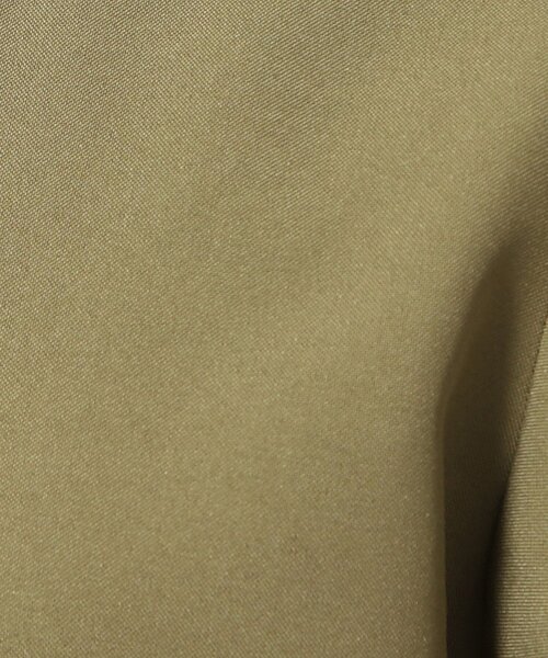 DRESKIP（ドレスキップ）の「◆【洗える/セットアップ可】麻調お袖パール調ボタン付ブラウス（シャツ/ブラウス・レディース・カーキ/ベージュ/ライトブルー/ネイビー・02/03/04）」の8枚目の写真