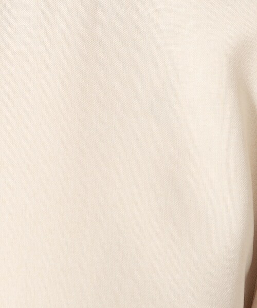 DRESKIP（ドレスキップ）の「◆【洗える/セットアップ可】麻調お袖パール調ボタン付ブラウス（シャツ/ブラウス・レディース・カーキ/ベージュ/ライトブルー/ネイビー・02/03/04）」の12枚目の写真