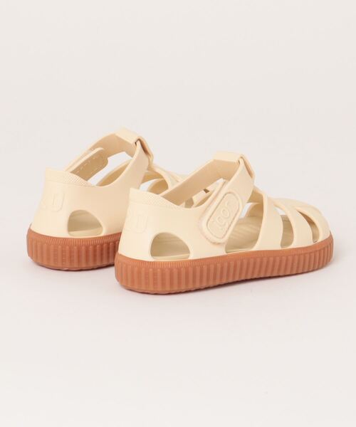 Ribbon hakka kid's（リボンハッカキッズ）の「igor　10291（サンダル・キッズ・オフホワイト/ブラウン・12cm/14.0cm/13.0cm/15.0cm/16.0cm）」の3枚目の写真