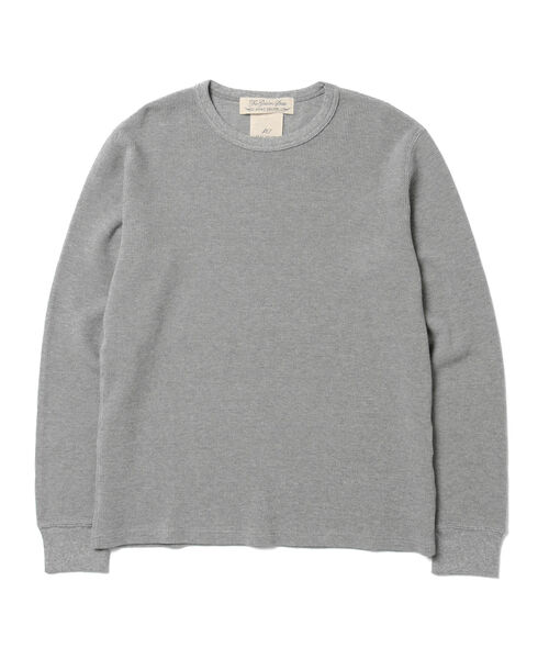 BEAMS PLUS（ビームスプラス）の「REMI RELIEF×BEAMS PLUS / 別注 サーマル L/S Tee（Tシャツ/カットソー・メンズ・オフホワイト/グレー・MEDIUM/X-LARGE/SMALL/LARGE）」の10枚目の写真