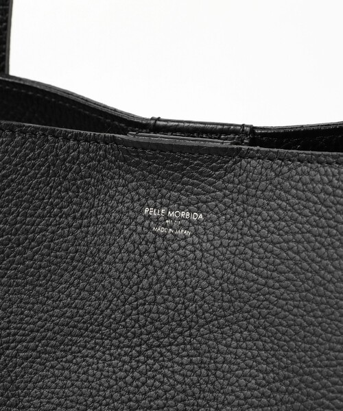 BRILLA per il gusto(ブリッラペルイルグースト)の「PELLE MORBIDA / レザー トートバッグ(トートバッグ・メンズ・ブラック・ONE SIZE)」の5枚目の写真