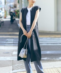 高身長　ジレワンピース（トールサイズ）Essenave