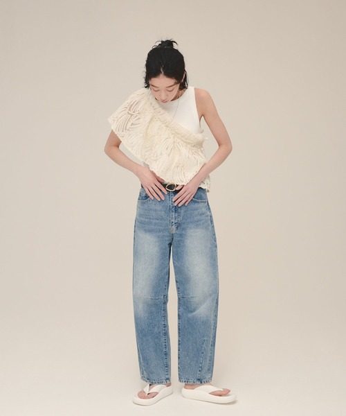 eL（エル）の「【eL】American sleeve TankTop/123540（タンクトップ・レディース・ブラック/オフホワイト/グレイッシュベージュ/ホワイト・FREE）」の22枚目の写真