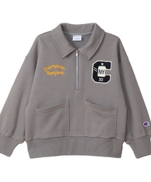 Champion（チャンピオン）の「Champion/チャンピオン　HARF ZIP SWEATSHIRT（スウェット・キッズ）」