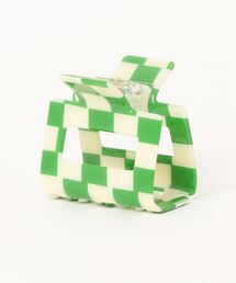 bibmilk（ビブミルク）の「DECORATE HEAD CHECKER CRAW CLIP 5cm（バレッタ/ヘアクリップ）」