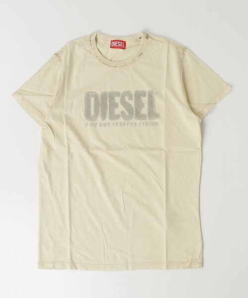 DIESEL KIDS(ディーゼルキッズ)の「DIESEL(ディーゼル)Kids & Junior ブランドロゴ半袖Tシャツカットソー(Tシャツ/カットソー・キッズ・ライトグレー/ライトブルー/ライトイエロー/グリーン・4Y/6Y/8Y/10Y/12Y/14Y/16Y)」の4枚目の写真