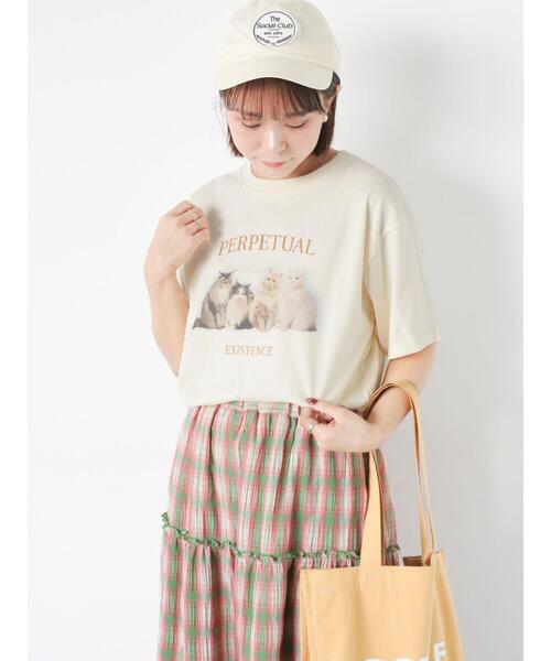 ehka sopo（エヘカソポ）の「ワッペンキャップ（ハット・レディース・サックスブルー/グレー/ベージュ/ネイビー・F）」の7枚目の写真