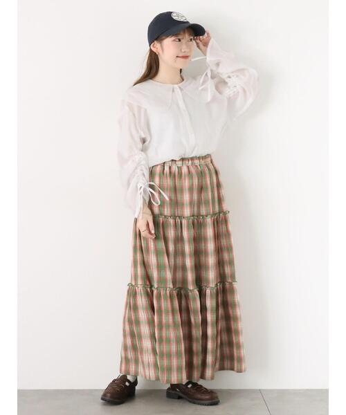 ehka sopo（エヘカソポ）の「ワッペンキャップ（ハット・レディース・サックスブルー/グレー/ベージュ/ネイビー・F）」の14枚目の写真