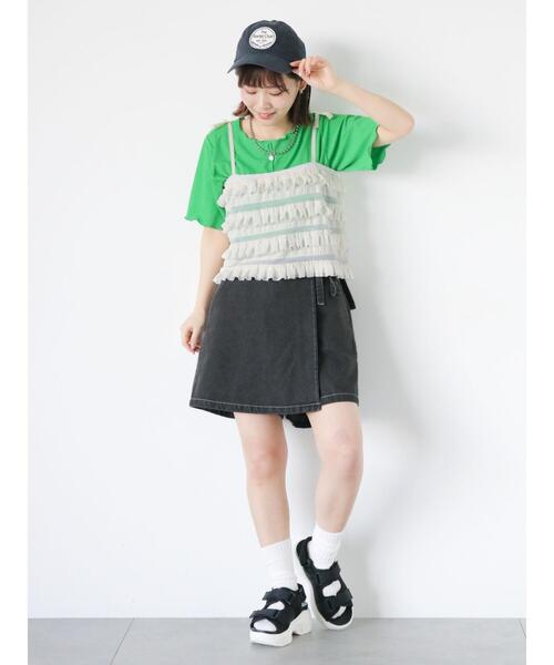 ehka sopo（エヘカソポ）の「ワッペンキャップ（ハット・レディース・サックスブルー/グレー/ベージュ/ネイビー・F）」の16枚目の写真