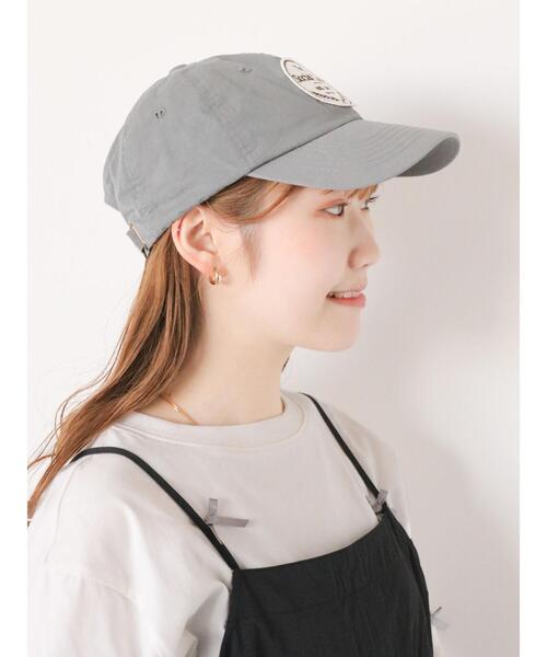 ehka sopo（エヘカソポ）の「ワッペンキャップ（ハット・レディース・サックスブルー/グレー/ベージュ/ネイビー・F）」の20枚目の写真