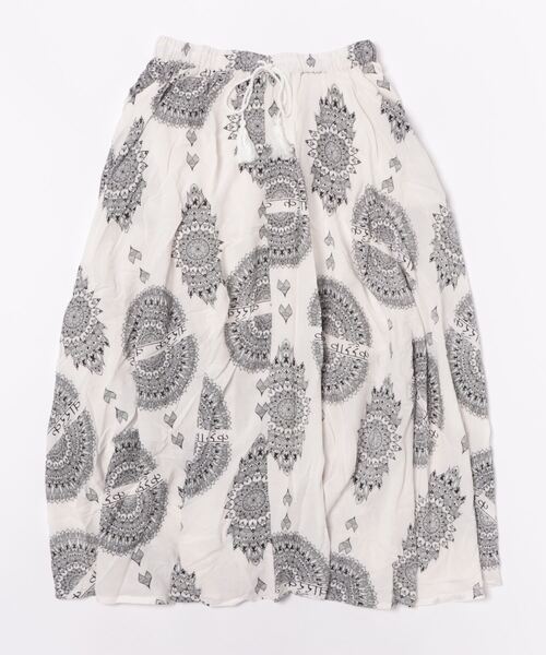 チャイハネ（チャイハネ）の「【チャイハネ】VORRUK ブアロングスカート（スカート・レディース・ブラック/ホワイト/バイオレット/ターコイズブルー・FREE）」の22枚目の写真