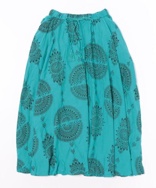 チャイハネ（チャイハネ）の「【チャイハネ】VORRUK ブアロングスカート（スカート・レディース・ブラック/ホワイト/バイオレット/ターコイズブルー・FREE）」の16枚目の写真