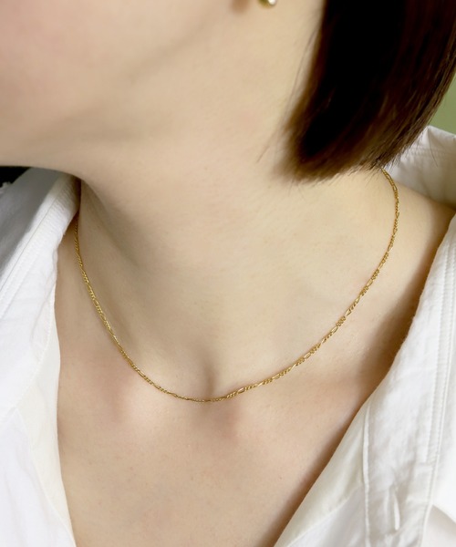 TEN.（テン）の「18KGP フィガロチェーンネックレス 38cm（ネックレス・レディース・ゴールド・FREE）」の10枚目の写真