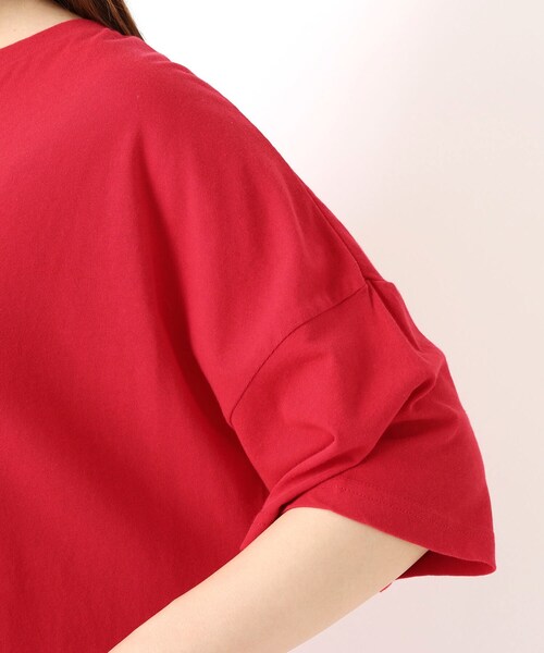 one'sterrace(ワンズテラス)の「モチーフ刺繍プルオーバー(Tシャツ/カットソー・レディース・ライトグレー系8/ネイビー系5/レッド系9・02)」の8枚目の写真