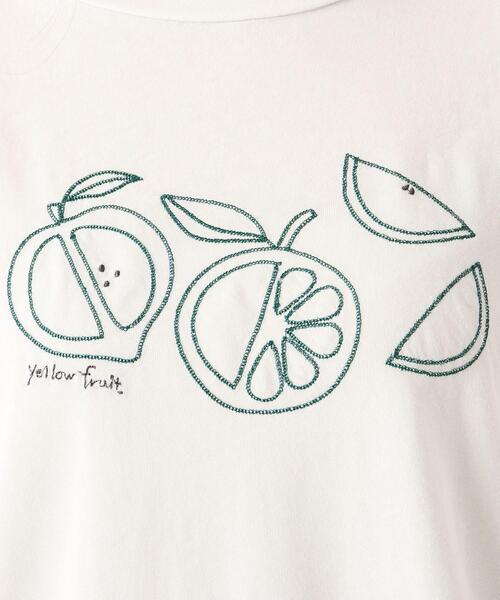 one'sterrace(ワンズテラス)の「モチーフ刺繍プルオーバー(Tシャツ/カットソー・レディース・ライトグレー系8/ネイビー系5/レッド系9・02)」の11枚目の写真