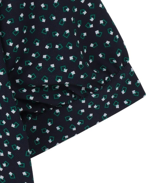 TOKYO SHIRTS（トウキョウシャツ）の「ボウタイ付き 五分袖ブラウス（シャツ/ブラウス・レディース・ネイビー/アイボリー・LL/L/M）」の11枚目の写真