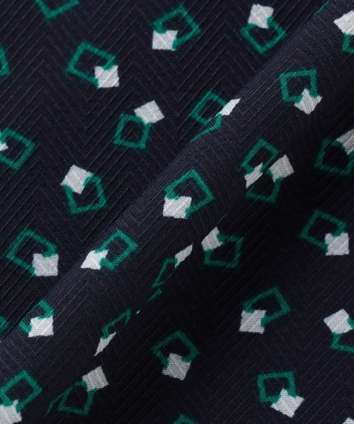 TOKYO SHIRTS（トウキョウシャツ）の「ボウタイ付き 五分袖ブラウス（シャツ/ブラウス・レディース・ネイビー/アイボリー・LL/L/M）」の12枚目の写真