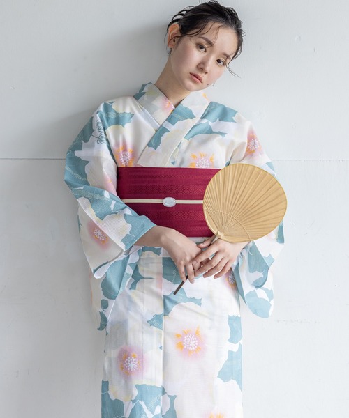 紫織庵】京友禅こだわり浴衣2点セット（浴衣）｜ゆかた館