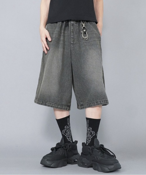 LGBデニムハーフパンツ Regen Glanz パンツ denim half pants/デニムハーフパンツ