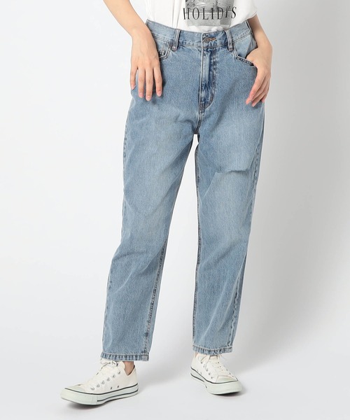 Grand PARK(グランドパーク)の「バックデザイン加工デニム(デニムパンツ・レディース・ブルー/ネイビー・FREE)」の2枚目の写真