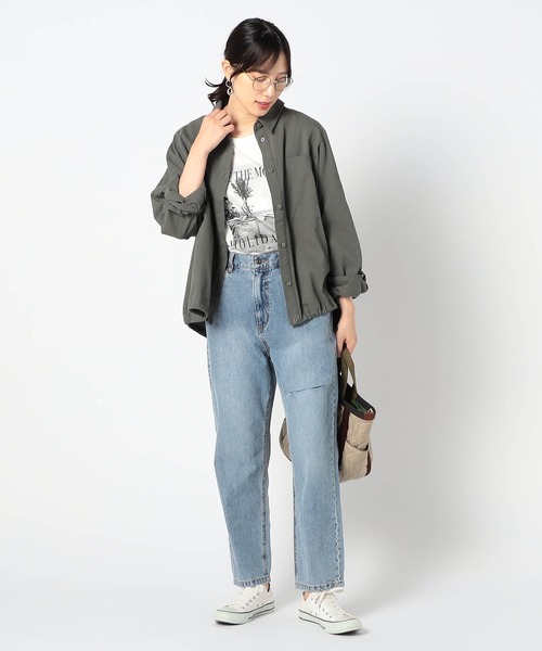 Grand PARK(グランドパーク)の「バックデザイン加工デニム(デニムパンツ・レディース・ブルー/ネイビー・FREE)」の7枚目の写真