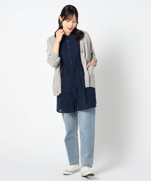 Grand PARK(グランドパーク)の「バックデザイン加工デニム(デニムパンツ・レディース・ブルー/ネイビー・FREE)」の5枚目の写真