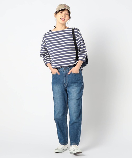 Grand PARK(グランドパーク)の「バックデザイン加工デニム(デニムパンツ・レディース・ブルー/ネイビー・FREE)」の19枚目の写真