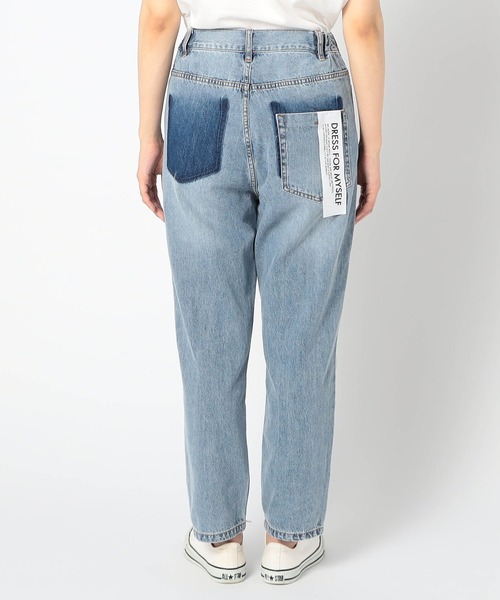 Grand PARK(グランドパーク)の「バックデザイン加工デニム(デニムパンツ・レディース・ブルー/ネイビー・FREE)」の16枚目の写真