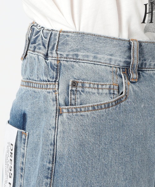 Grand PARK(グランドパーク)の「バックデザイン加工デニム(デニムパンツ・レディース・ブルー/ネイビー・FREE)」の12枚目の写真