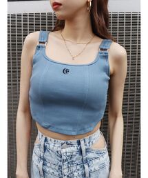 EVRIS | ワンポイントイレヘムビスチェ(キャミソール)