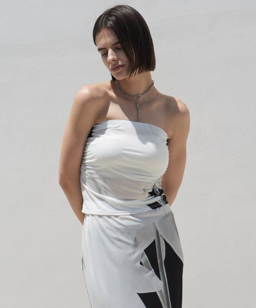 【セール】PRINTED BARE TOP/プリンテッドベアトップ（チューブトップ）｜JOSE MOON（ジョゼムーン）