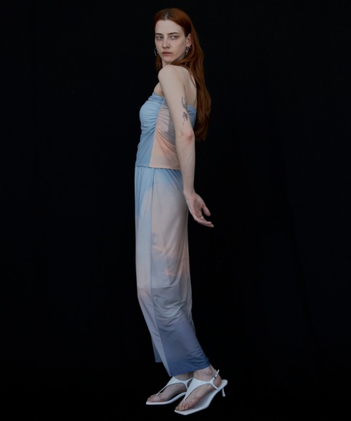 【セール】PRINTED BARE TOP/プリンテッドベアトップ（チューブトップ）｜JOSE MOON（ジョゼムーン）