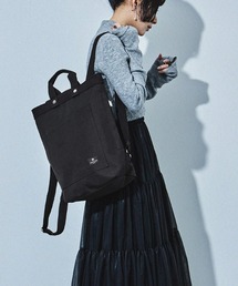 HUNDRED（ハンドレッド）の「HUNDRED A4サイズ キャンバス地リュック  バックパック レディース（バックパック/リュック）」