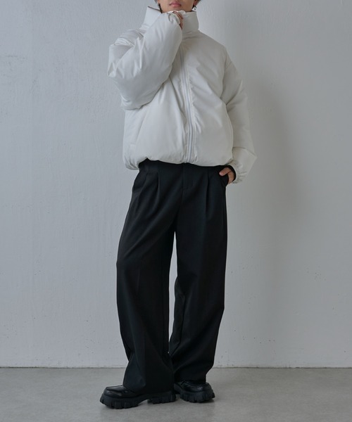 COLONY 2139（コロニートゥーワンスリーナイン）の「パデット中綿ジャケット（ダウンジャケット/コート・メンズ・ブラック/ホワイト・MEDIUM/LARGE/X-LARGE）」の13枚目の写真