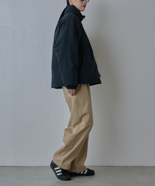 COLONY 2139（コロニートゥーワンスリーナイン）の「パデット中綿ジャケット（ダウンジャケット/コート・メンズ・ブラック/ホワイト・MEDIUM/LARGE/X-LARGE）」の6枚目の写真