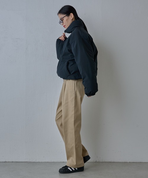 COLONY 2139（コロニートゥーワンスリーナイン）の「パデット中綿ジャケット（ダウンジャケット/コート・メンズ・ブラック/ホワイト・MEDIUM/LARGE/X-LARGE）」の7枚目の写真