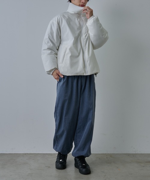 COLONY 2139（コロニートゥーワンスリーナイン）の「パデット中綿ジャケット（ダウンジャケット/コート・メンズ・ブラック/ホワイト・MEDIUM/LARGE/X-LARGE）」の17枚目の写真