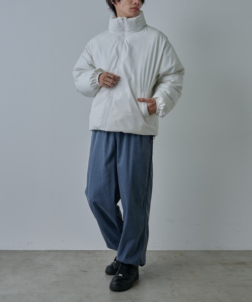 COLONY 2139（コロニートゥーワンスリーナイン）の「パデット中綿ジャケット（ダウンジャケット/コート・メンズ・ブラック/ホワイト・MEDIUM/LARGE/X-LARGE）」の18枚目の写真