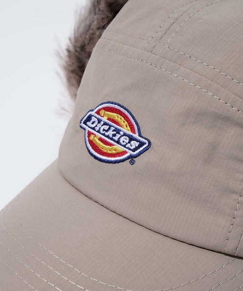 Dickies(ディッキーズ)の「【Dickies】EX FUR EARMUFF JET CAP/ロゴ/ジェットキャップ/ファー付き/フリーサイズ/帽子/ディッキーズ(キャップ・メンズ・レンガ/ブラック/ベージュ/カーキ・FREE)」の10枚目の写真