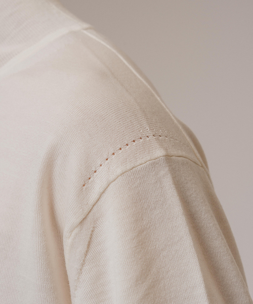 EDIFICE LA BOUCLE（エディフィスラブークル）の「LA BOUCLE(ラブークル) アンチピリング ハイネックニット（ニット/セーター・メンズ・グリーン/ブルー系その他/ボルドー/ブラウン/ブラック/アイボリー・2/3）」の13枚目の写真