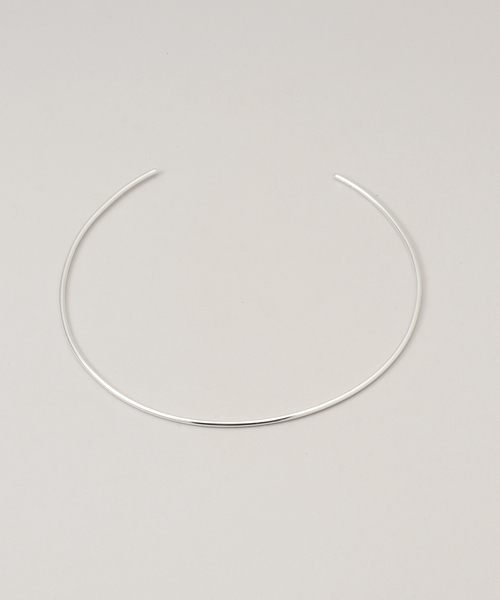 AP STUDIO(エーピーストゥディオ)の「【ALT/オルト】 追加skinny choker silver(ネックレス・レディース・シルバー・FREE)」の7枚目の写真