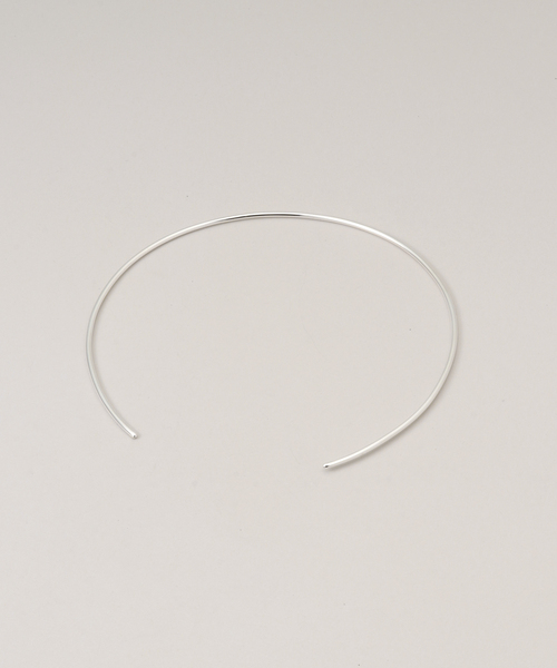 AP STUDIO(エーピーストゥディオ)の「【ALT/オルト】 追加skinny choker silver(ネックレス・レディース・シルバー・FREE)」の6枚目の写真