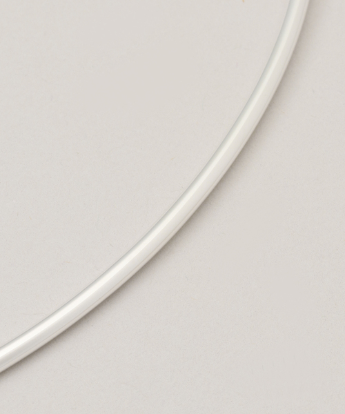 AP STUDIO(エーピーストゥディオ)の「【ALT/オルト】 追加skinny choker silver(ネックレス・レディース・シルバー・FREE)」の4枚目の写真