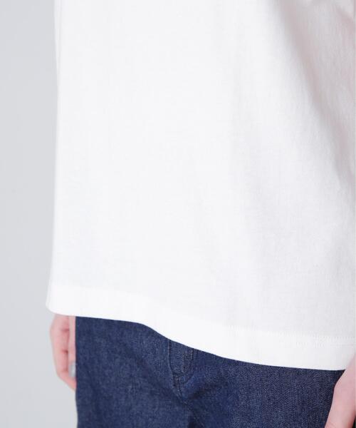 AVIREX（アヴィレックス）の「《CROSSOVER》PATCH T-SHIRT / クロスオーバー パッチ Tシャツ（Tシャツ/カットソー・レディース・チャコールグレー/ブラック/ホワイト・F）」の18枚目の写真