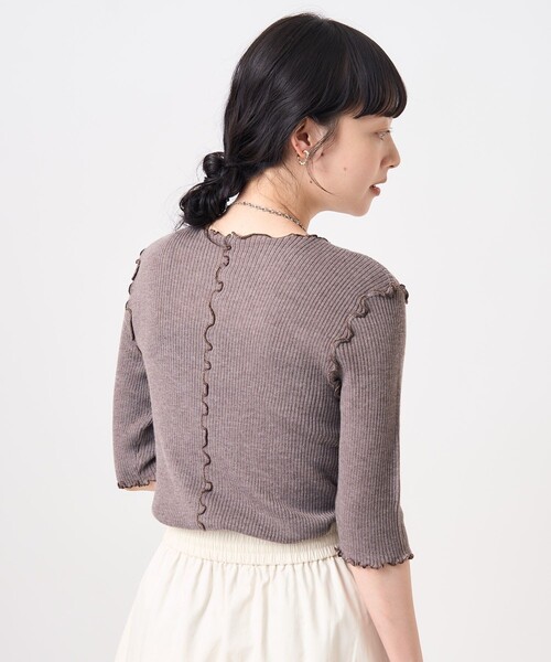 今季☆theoryluxe プルオーバー ニット　ラメ半袖ニット　ウォッシャブル 今季☆theoryluxe プルオーバー ニット ラメ半袖ニット