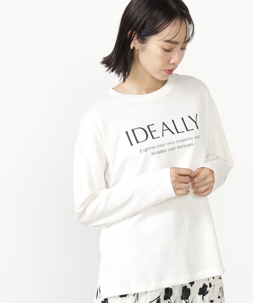 FOUND GOOD（ファウンドグッド）の「アソートプリントロンTEE（Tシャツ/カットソー・レディース・ベージュ/ホワイト系5/グレー系8/ホワイト系6・L/M/S）」の2枚目の写真