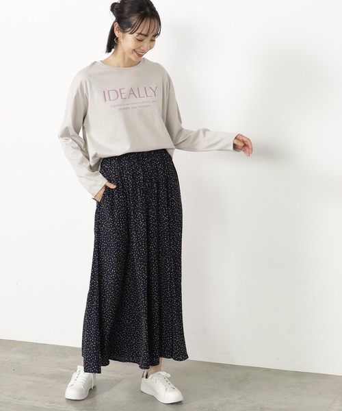 FOUND GOOD（ファウンドグッド）の「アソートプリントロンTEE（Tシャツ/カットソー・レディース・ベージュ/ホワイト系5/グレー系8/ホワイト系6・L/M/S）」の4枚目の写真